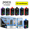 poco sv25000 puffs nic 5% disposer disposer vape wholesale